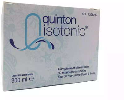 Isotonic - 30 Ampoules de 10 ml - Quinton