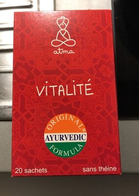 Infusion Virya Vitalité - 20 Sachets - Bio - Atma