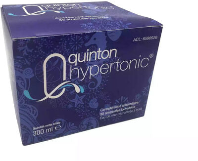 Hypertonic - 30 Ampoules de 10 ml - Quinton