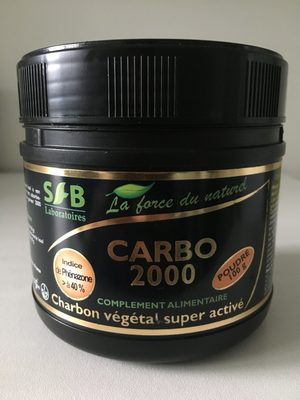 Carbo 2000 Charbon Végétal Super Activé - 100 g - SFB Laboratoires
