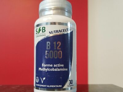 Vitamines B12 5000 µg - 30 comprimés - SFB Laboratoires