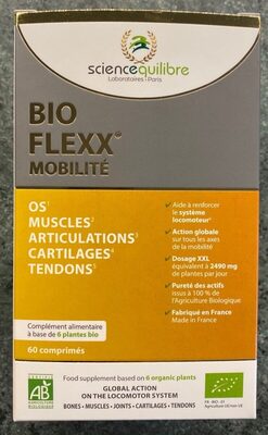 BIO FLEXX® Mobilité - Étui de 60 comprimés sous blister - Science et Equilibre