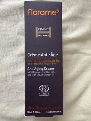 Crème Anti-Âge Homme - 30 ml - Cosmos Organic - Florame