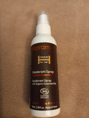 Déodorant Spray Homme - 100 ml - Cosmos Organic - Florame