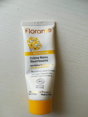 Crème Mains Nourrissante - 50 ml - Cosmos Organic - Florame