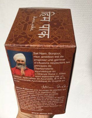 Infusion Hima Paka Intestin Sensible - 20 Sachets - Bio - Atma