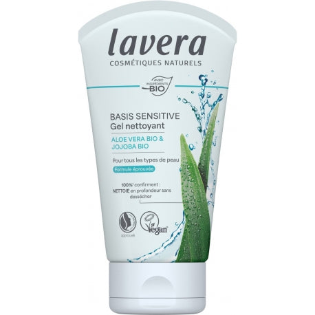 Gel Nettoyant Basis Sensitive - 125 ml - Lavera