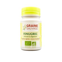 Fenugrec - 60 Gélules Végétales Disponible - Bio - Graine Sauvage