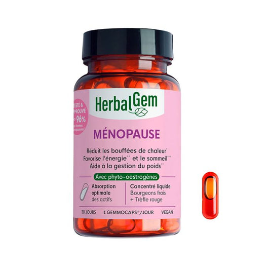 Gemmocaps Ménopause - 30 capsules - Herbalgem