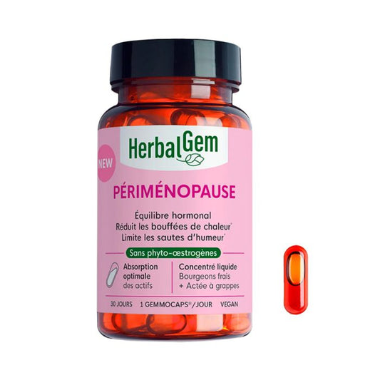 Gemmocaps Périménopause - 30 capsules - Herbalgem