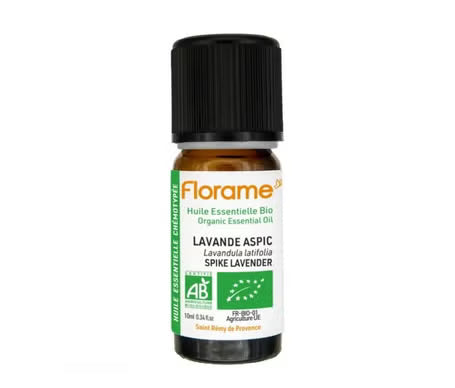 Huile Essentielle de Lavande Aspic - 10 ml - Bio - Florame