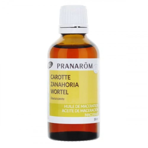 Huile Végétale de Carotte - 50 ml - Bio - Pranarom