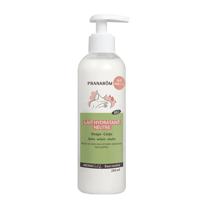 Lait Hydratant Neutre - 250 ml - Bio - Pranarom