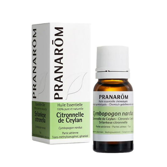 Huile Essentielle de Citronnelle de Ceylan - 10 ml - Pranarom