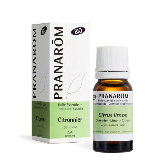 Huile Essentielle de Citronnier Zeste - 10 ml - Bio - Pranarom