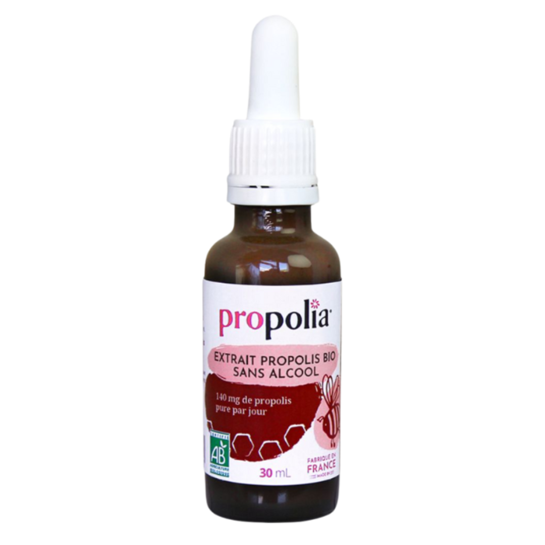 Extrait de Propolis Brune sans Alcool - 30 ml - Bio - Propolia
