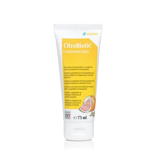 CitroBiotic Dentifrice Crème - 75 ml - Sanitas