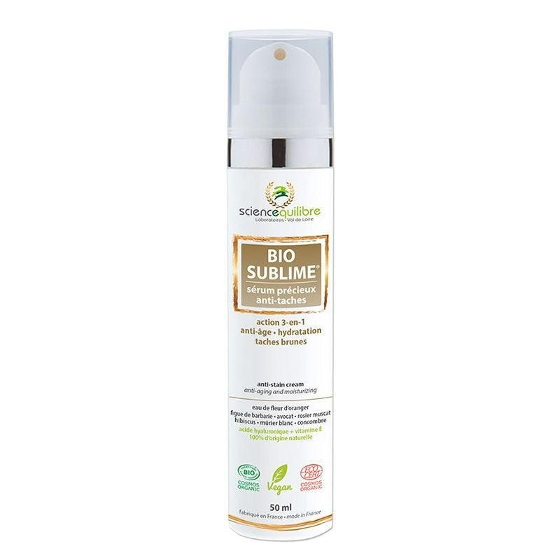 BIO SUBLIME® Sérum Anti-Taches - Tube Airless 50 ml - Science et Equilibre