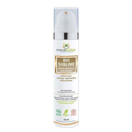 BIO SUBLIME® Sérum Anti-Taches - Tube Airless 50 ml - Science et Equilibre