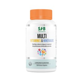 Complexe Vitamines et Mineraux - 120 gélules - SFB Laboratoires