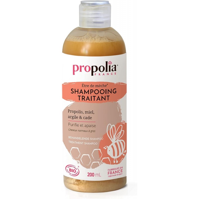 Shampooing Traitant - Propolis, Miel & Argile - Bio