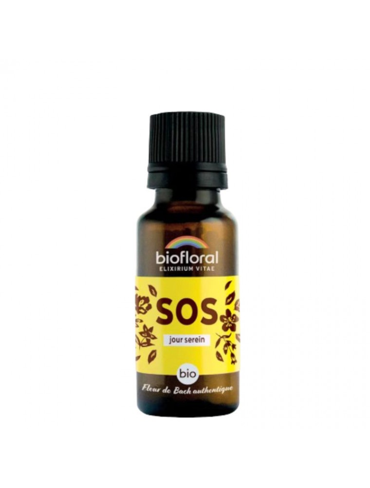 Fleurs de Bach SOS Secours Jour - Bio - 19,5 g - Biolfloral