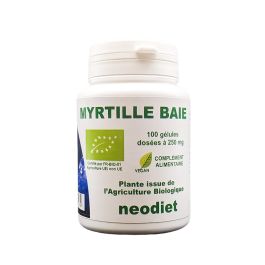 Myrtille 250 mg - 100 Gélules - Bio - Vital Osmose