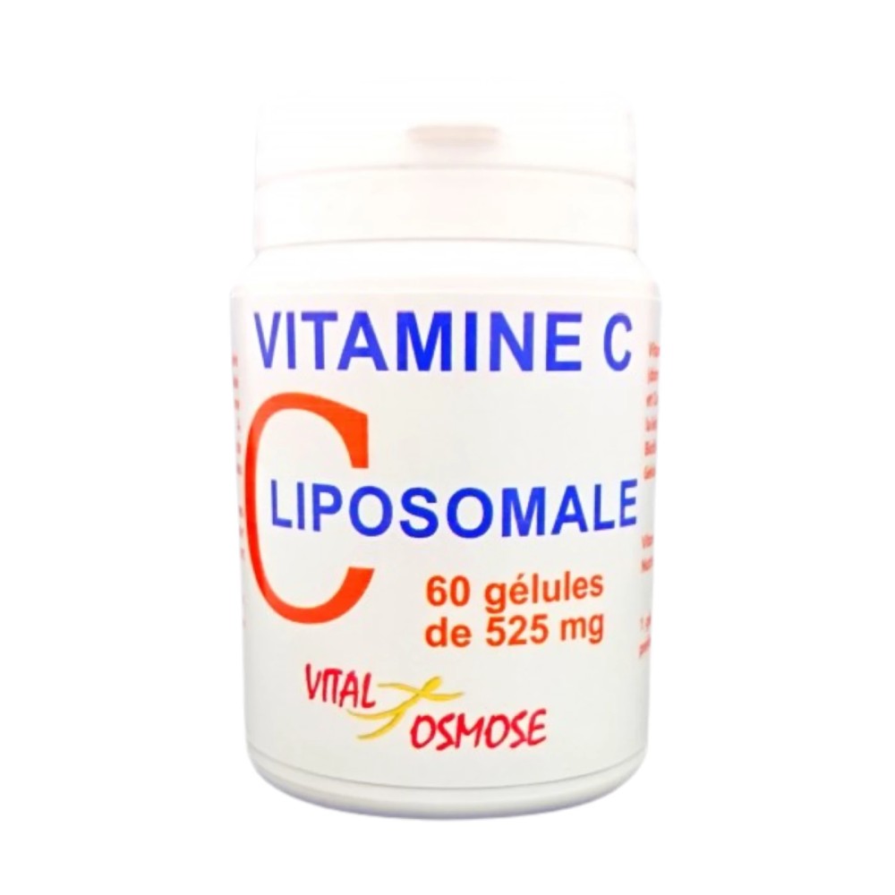 Vitamine C Liposomale 525 mg - 60 Gélules - Vital Osmose
